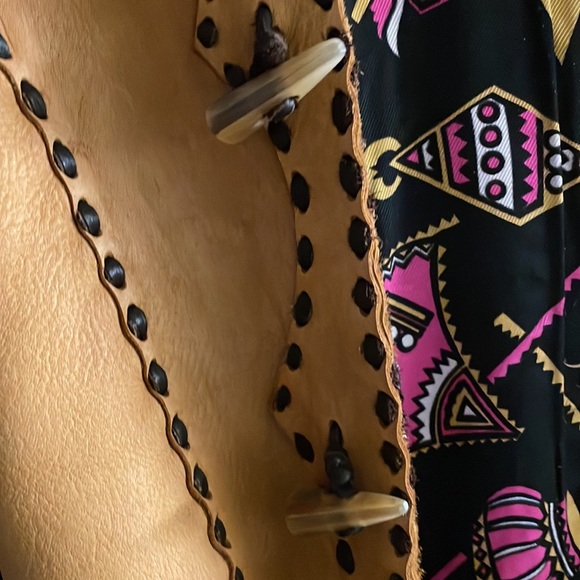 Unique custom Native American style fringe leather jacket - Picture 6 of 7